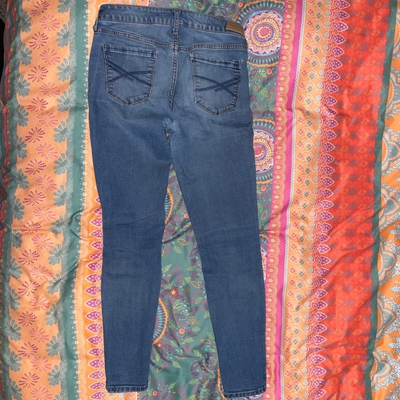 Super stretchy skinny jeans jeggings with pockets - Picture 2 of 3